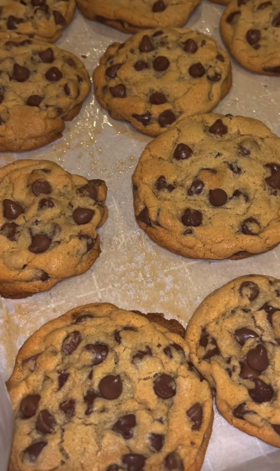 Mini Brown Butter Chocolate Chip Cookies