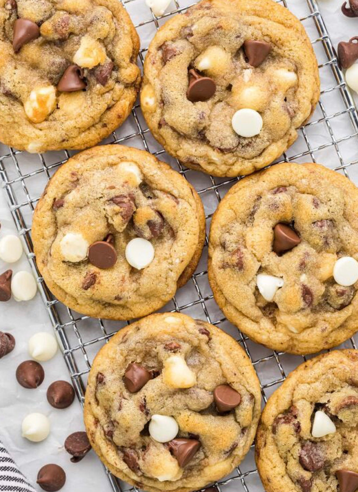 White Chocolate Fudge Cookies