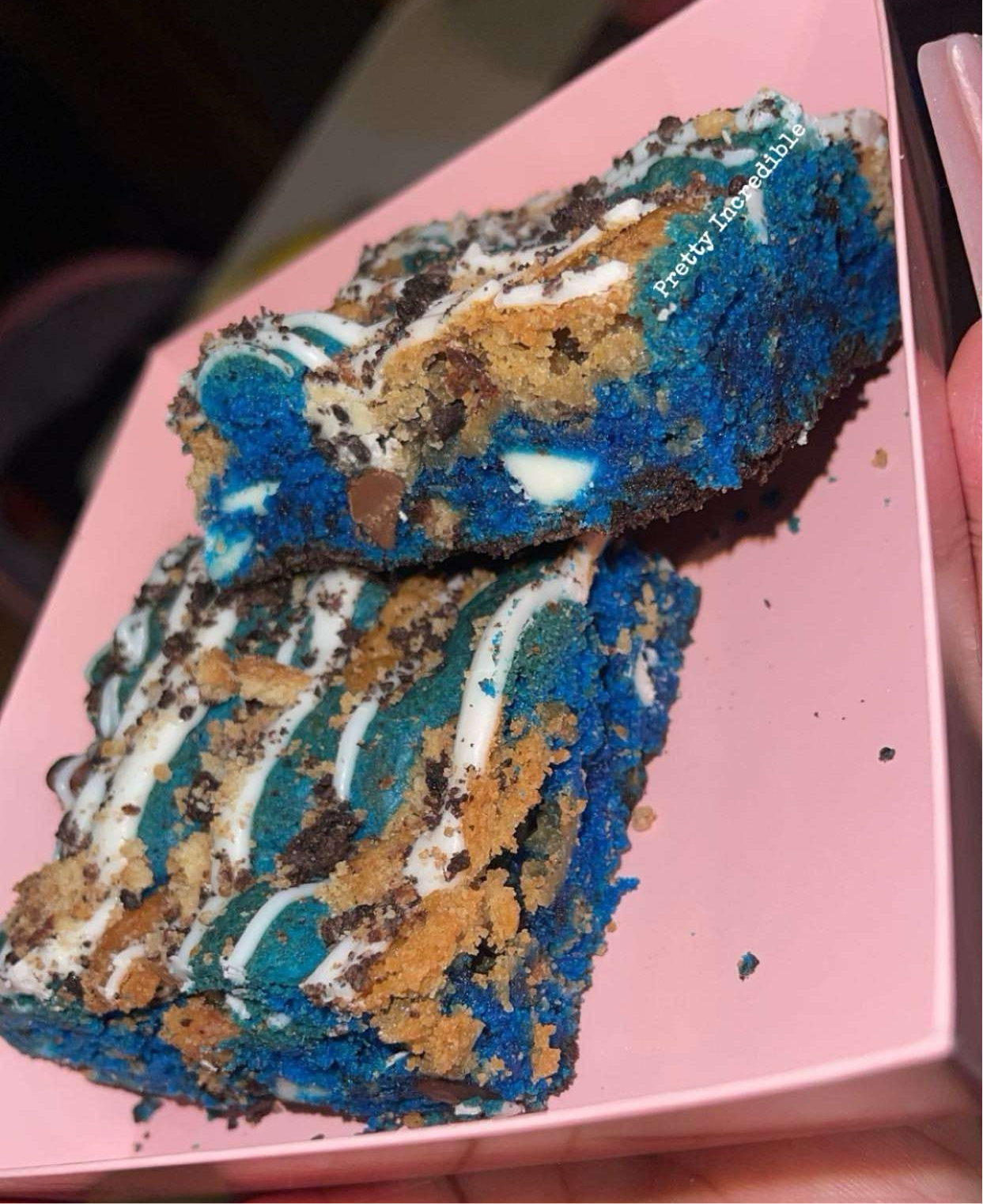 Cookie Monster Brownie