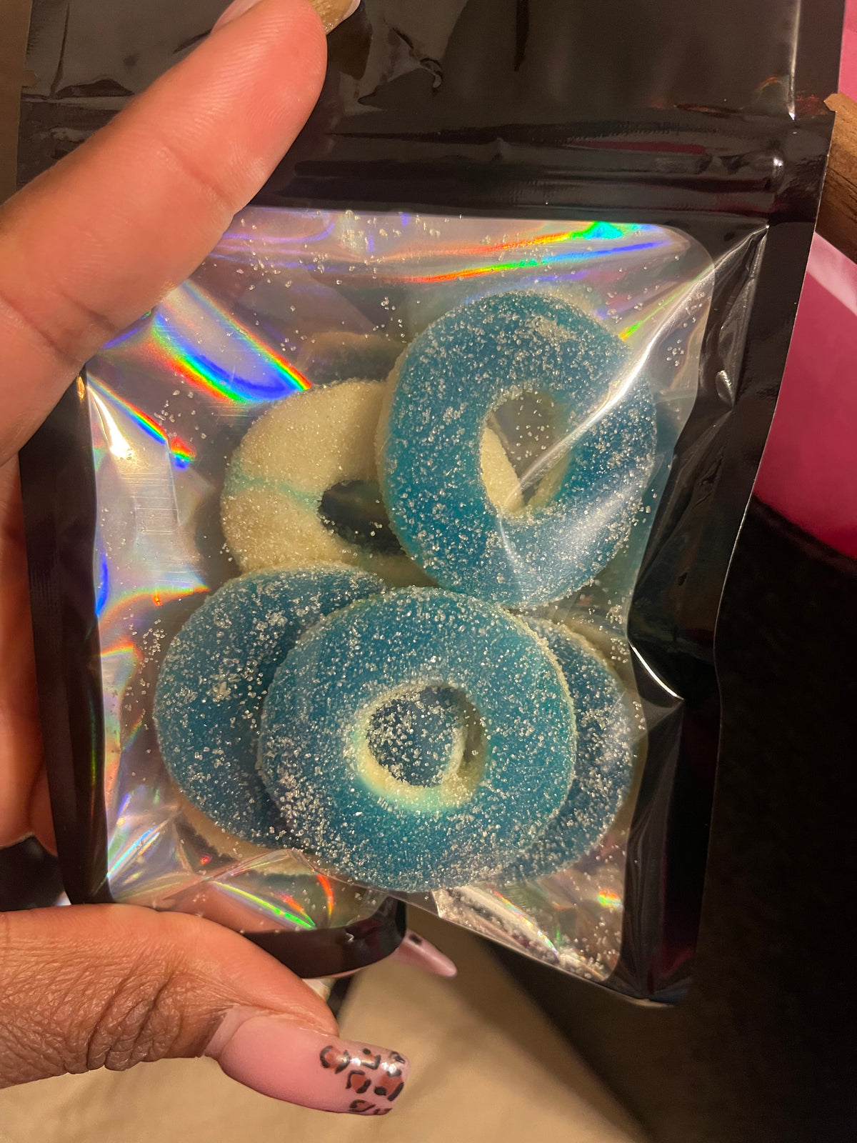 Blue Raspberry Rings
