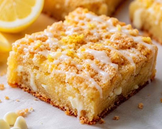Lemon Crunch Blondies